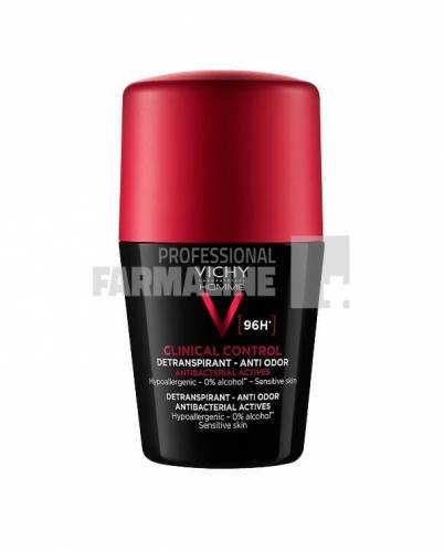 Vichy Homme Clinical Control Deodorant roll-on 96h 50 ml