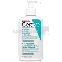 Cerave Gel spumant de curatare anti-imperfectiuni pentru tenul cu tendinta acneica 236 ml