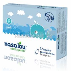 Nasalou Rezerve pentru aspirator nazal 12 bucati