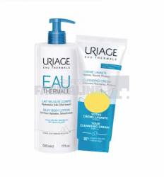 Uriage Eau Thermale Pachet Lapte de corp 500 ml + Crema de curatare 200 ml