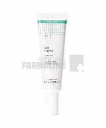Novexpert Trio-Zinc Gel purifiant pentru piele cu imperfectiuni,piele grasa/mixta 30 ml