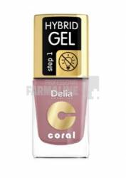 Delia Coral Hybrid Gel Color Step 1 Lac Unghii 44 11 ml