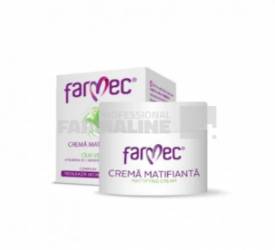 Farmec Crema matifianta cu extract de ceai verde 50 ml