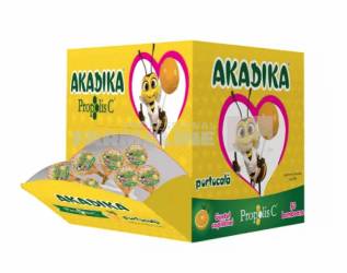 Akadika Propolis C portocala 50 bomboane