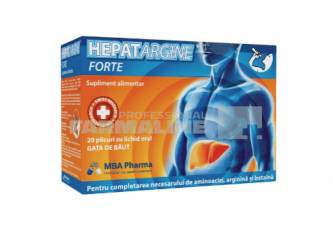 Hepatargine forte lichid oral 20 plicuri