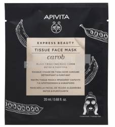 Apivita Express Beauty masca servetel carob detox 20 ml