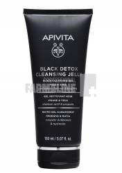 Apivita Gel curatare detox cu carbune 150 ml