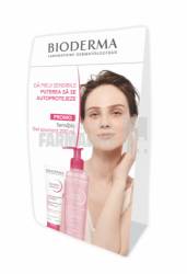 Bioderma Sensibio Pachet Defensive Legere crema 40 ml + Sensibio Gel spumant 200 ml