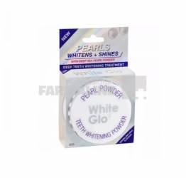 White Glo Pearls Pudra din perle de mare pentru albirea dintilor 30 g