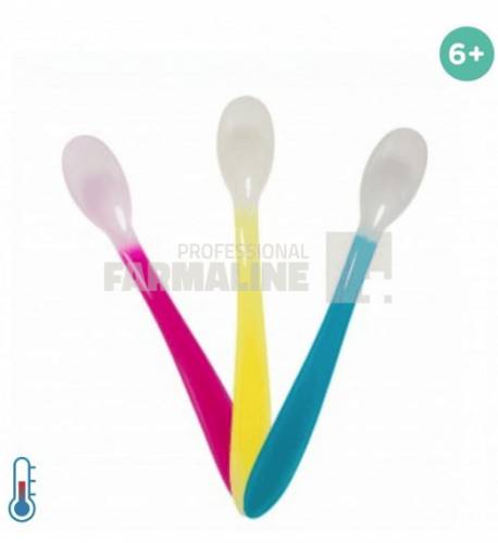 Baby Nova 34609 Set lingurite termosensibile 6 luni+