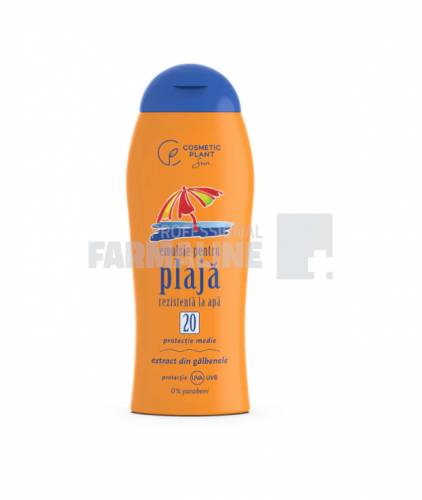 Cosmetic Plant Emulsie plaja rezistenta la apa SPF20 200 ml