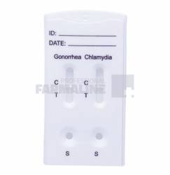 Test rapid Combo pentru depistrarea infectiei cu Gonoreea si Chlamydia 1 bucata