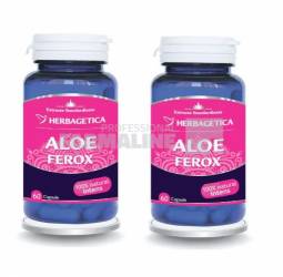 Aloe Ferox Pachet 60 capsule + 60 capsule