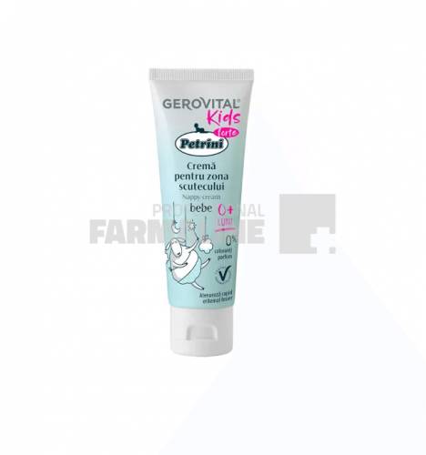 Gerovital Kids Petrini Forte crema pentru zona scutecului 50 ml