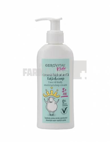 Gerovital Kids Crema hidratanta fata si corp 150 ml