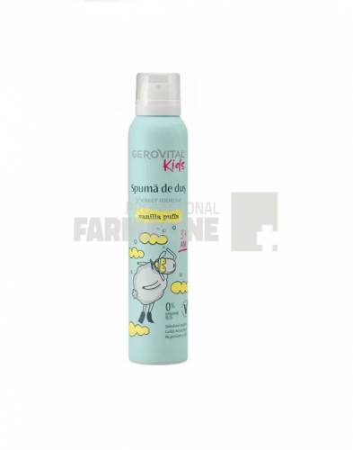 Gerovital Kids Spuma de dus Vanilla Puffs 200 ml