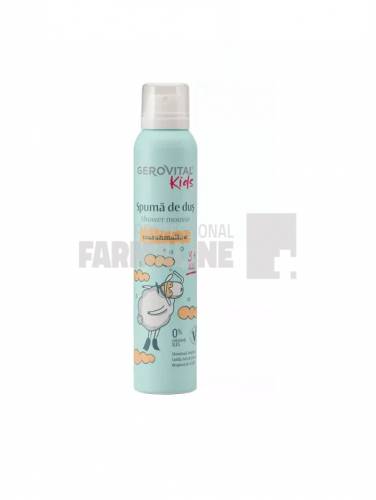 Gerovital Kids Spuma de dus Marshmallows 200 ml