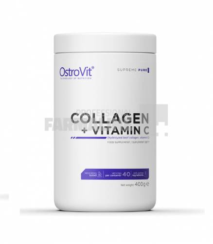 OstroVit Colagen + Vitamina C Fără Aromă 400g