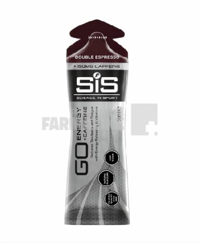 Sis Go Energy + Caffeine gel double espresso 60 ml