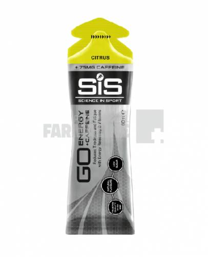 Sis Go Energy + Caffeine gel cu aroma de citrice 60 ml
