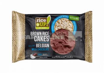 Rice UP Rondele de orez cu ciocolata cu lapte, 30 gr
