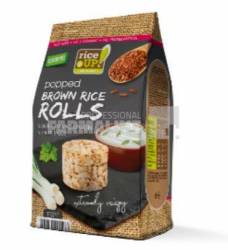 Rice UP Rondele de orez cu smantana si ceapa, 50 gr