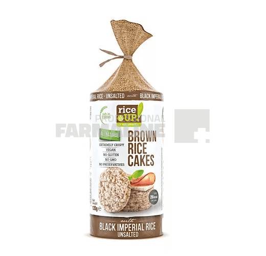 Rice UP Rondele de orez fara sare, 120 gr