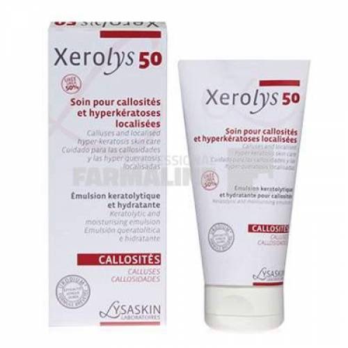 Xerolys 50 Emulsie hidratanta pentru calusuri si hiperkeratoze 40 ml