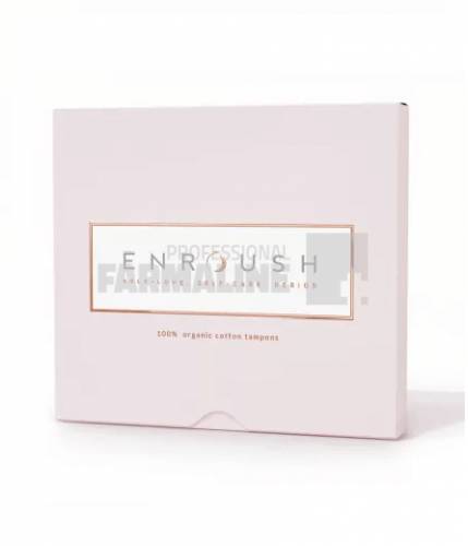 Enroush Tampoane mini din bumbac organic 16 bucati
