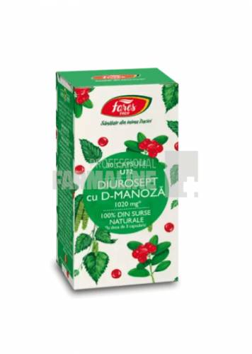 Fares Diurosept cu D-Manoza 30 capsule