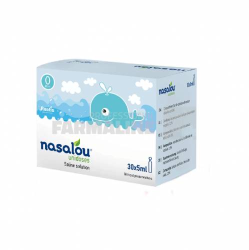 Nasalou Solutie salina 30 flacoane x 5 ml