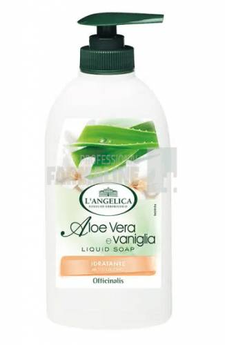 L' Angelica Officinalis Sapun lichid cu extract de aloe vera vanilie 300 ml Coswell