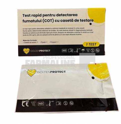 Test rapid pentru detectarea fumatului 1 bucata