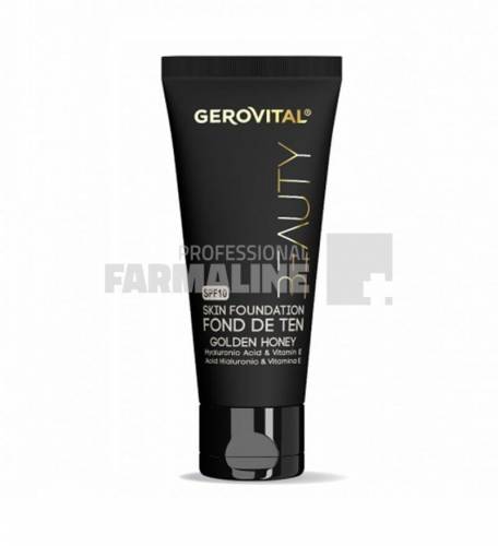 Gerovital Beauty Fond de ten Golden Honey SPF10 30 ml