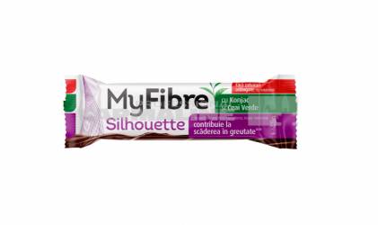 Fizico My Fibre Silhuette Baton cu glucomannan si ceai verde fara zahar 40 g