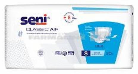 Seni Classic Air Scutece pentru adulti S 30 bucati