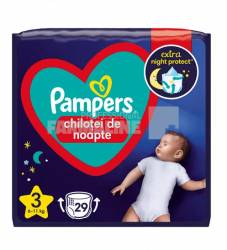 Pampers Night Pants nr. 3 (6 - 11 kg) 29 bucati