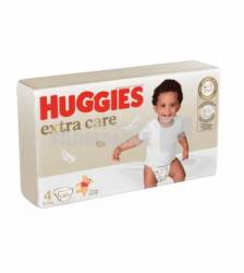 Huggies Extra Care nr. 4 (8 - 16 kg) 60 bucati