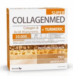 CollagenMed Super 10.000 + Turmeric 20 plicuri