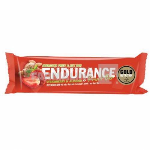 Gold Nutrition Endurance Fruit Baton energizant capsuni 40 g
