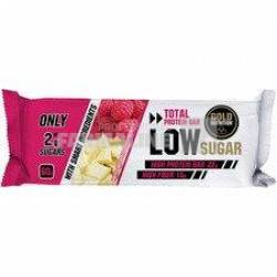 Gold Nutrition Protein Bar Low Sugar ciocolata alba si zmeura 60 gr