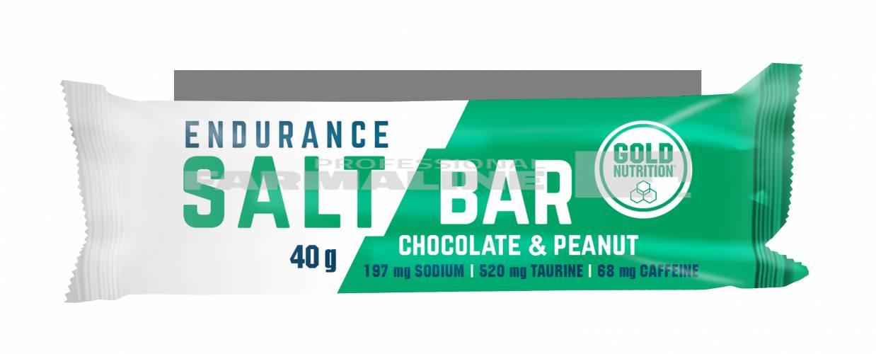 Gold Nutrition Endurance Baton sarat ciocolata si alune 40 g