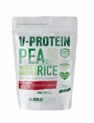 Gold Nutrition V-Protein capsuni 240 g