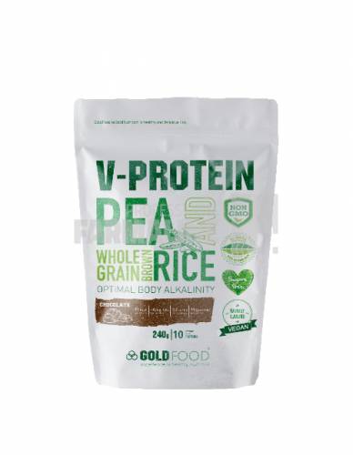 Gold Nutrition V-Protein ciocolata 240 g