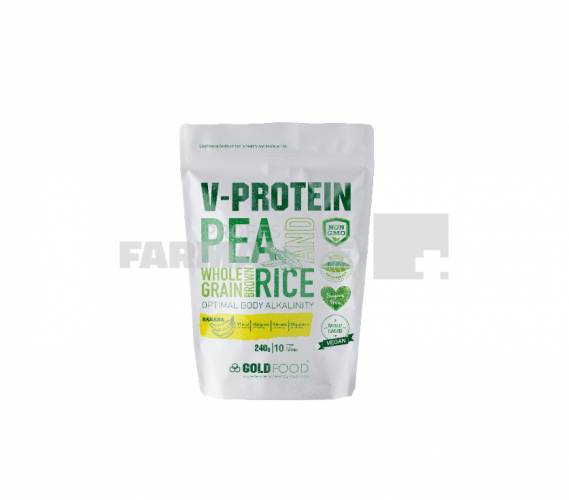 Gold Nutrition V-Protein banane 240 g