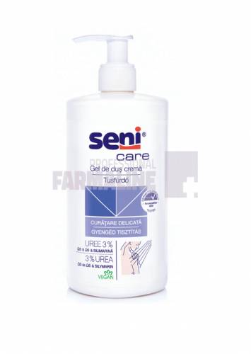 Seni Care Gel de dus crema cu 3% uree 500 ml