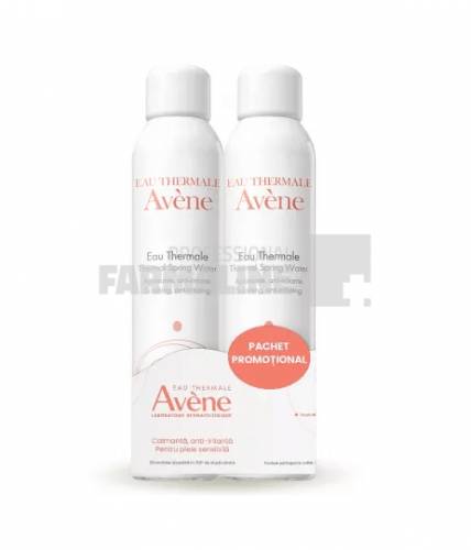 Avene Pachet Apa termala spray 300 ml + 300 ml
