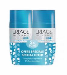 Uriage Pachet Deodorant roll-on antiperspirant 24 H Puissance 50 ml + 50 ml