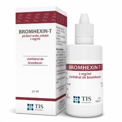 bromhexin-t picaturi orale 50ml tis