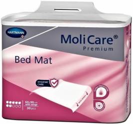 Hartmann MoliCare Premium Aleze cu 7 picaturi 60cm/90cm - 30 bucati